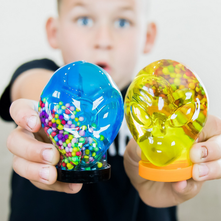 Antystresowy Glutek Z Kulkami Piankowymi Ufo Kolorowy Slime Dla Dzieci 100g 80060