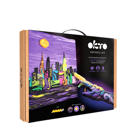 Zestaw kreatywny #Nowy Jork Skyline 30*40cm  10040