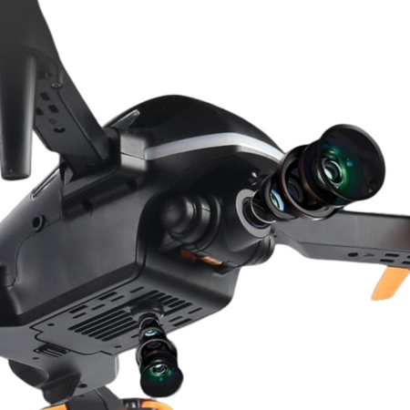 Składany Dron Z Kamerą HD Zdalnie Sterowany Wielofunkcyjny I Nowoczesny