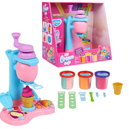 Maszyna Do Robienia Lodów Masa Plastyczna Ciastolina Foremki Lody Wałek 41174