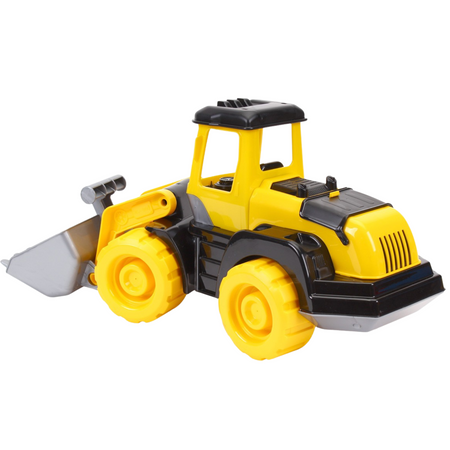 TRAKTOR POJAZD KOLOROWY DUŻE MOCNE KOŁA SOLIDNA KONSTRUKCJA BUDOWA 6887