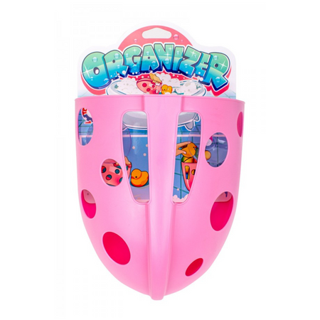 ORGANIZER PODBIERAK DO PRZECHOWYWANIA ZABAWEK DO ŁAZIENKI NA ŚCIANE KOLORY 7754