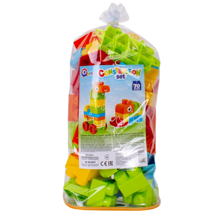 ZESTAW KLOCKÓW 70 ELEMENTÓW 6801