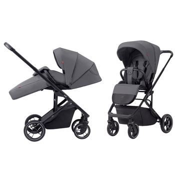 Wózek dla dziecka Alfa 2023 CRL-5508 Graphite Grey