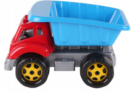 WYWROTKA AUTO +KASK ZESTAW DO PIASKU DLA DZIECI 3978