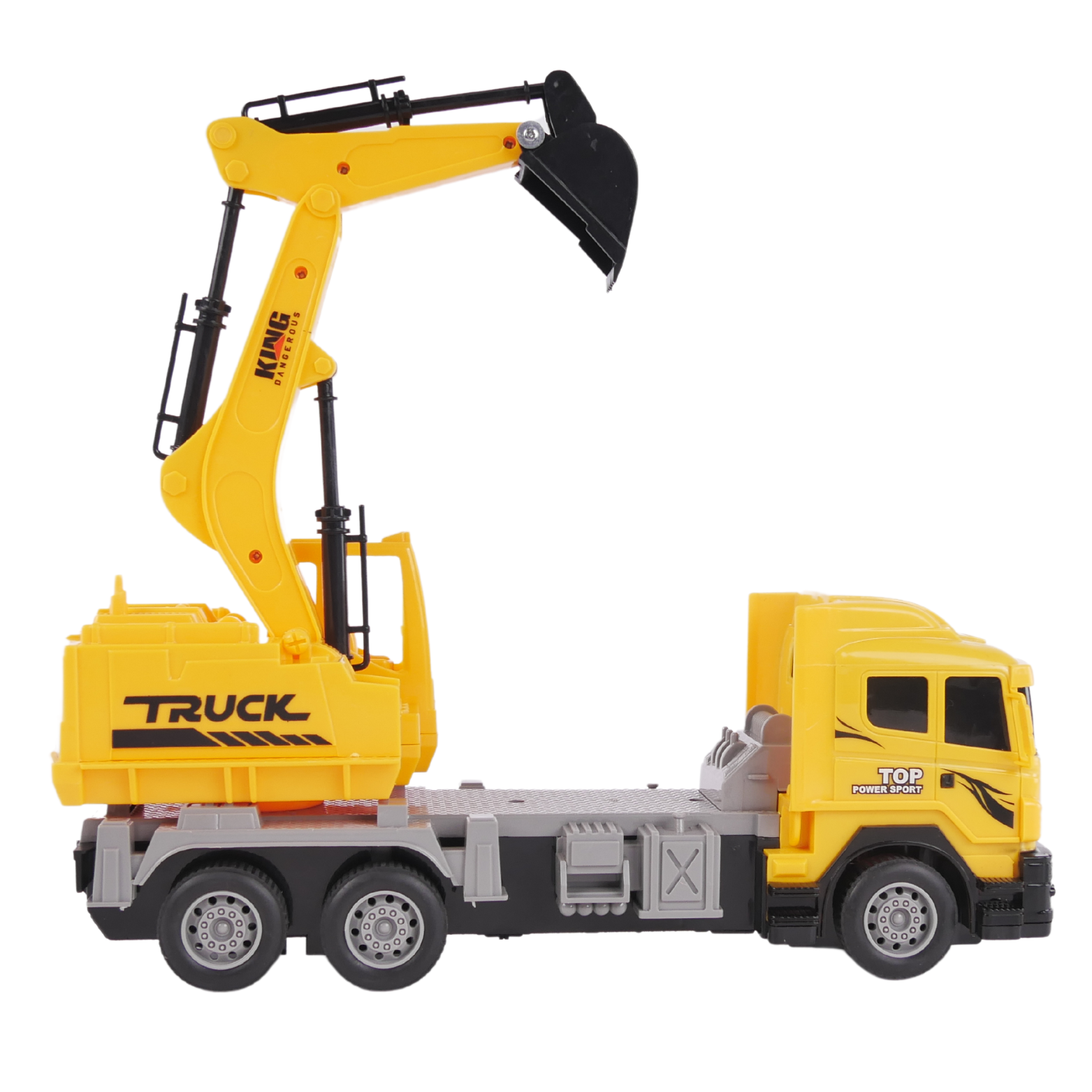 Koparka Zdalnie Sterowana RC Pilot Akumulator Kabel Pojazd Budowlany Zestaw