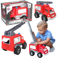 POJAZD WÓZ STRAŻACKI WYSUWANA DRABINA OTWIERANE TYLNE DRZWI STRAŻ POŻARNA  5392