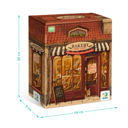 Puzzle "Piekarnia" 300 Elementów Układanka Zestaw Dla Dzieci I Dorosłych 300589