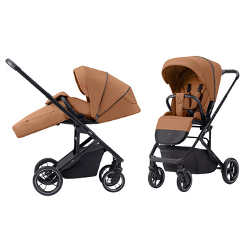 Wózek dla dziecka Alfa 2023 CRL-5508 Sunset Orange