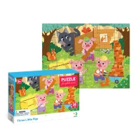 Puzzle DODO   "Trzy małe świnki"