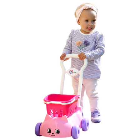 Wózek Sklepowy Z Koszykiem Zestaw 7587