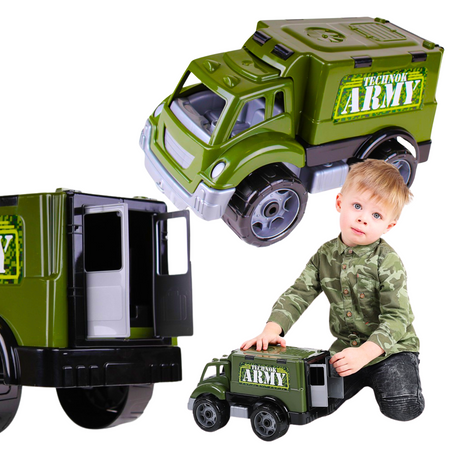 DUŻY SAMOCHÓD WOJSKOWY WOJSKO ŻOŁNIERZ WOJNA BITWA 5965