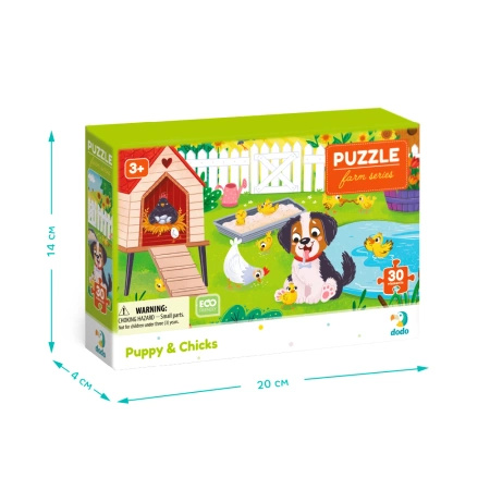 Puzzle DODO   "Pies i kurczaki"