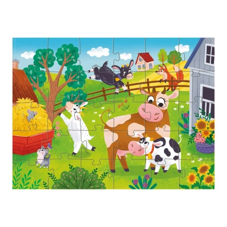 Puzzle DODO   "Krowy i kozy"