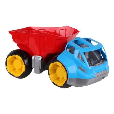 WYWROTKA POJAZD BUDOWLANY OBROTOWA KABINA POJEMNA PRZYCZEPA JASNE KOLORY 4852