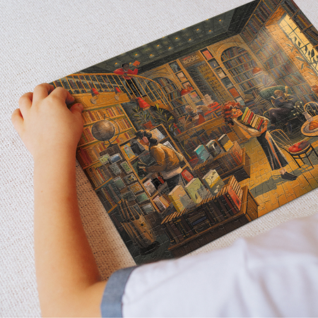 Puzzle "Księgarnia" 300 Elementów Układanka Zestaw Dla Dzieci I Dorosłych 300602
