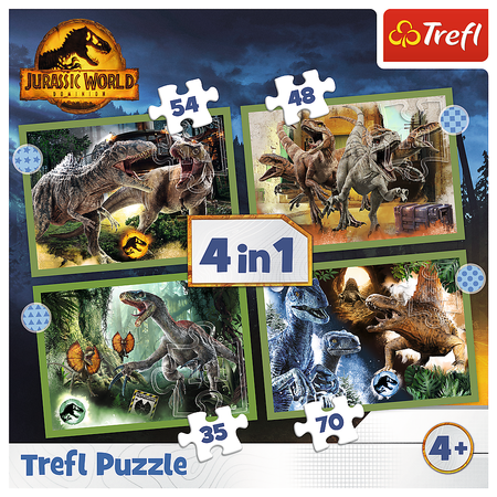 34607 "4w1 - Groźne dinozaury" /Universal Jurassic