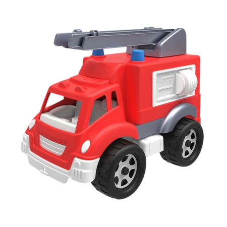 POJAZD WÓZ STRAŻACKI WYSUWANA DRABINA OTWIERANE TYLNE DRZWI STRAŻ POŻARNA 5392