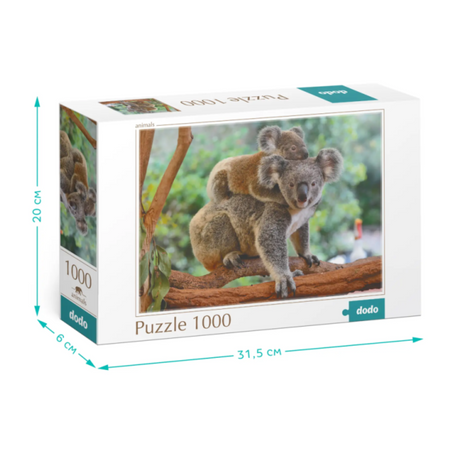 PUZZLE MAŁY KOALA I MAMA 1000 ELEMENTÓW