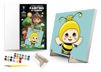 Malowanie po numerach 25*25 "Pszczółka"