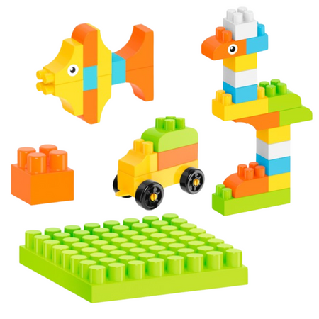 ZESTAW KLOCKÓW 90 ELEMENTÓW 6542