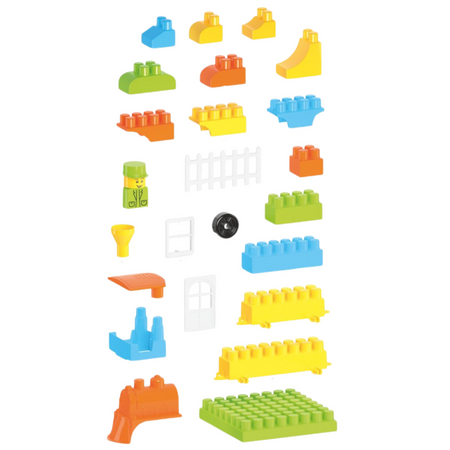 ZESTAW KLOCKÓW 90 ELEMENTÓW 6542