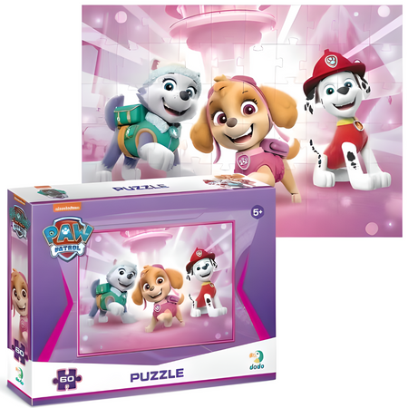 PUZZLE PSI PATROL PAW PATROL 60 ELEMENTÓW DO UŁOŻENIA DLA NAJMŁODSZYCH 200148