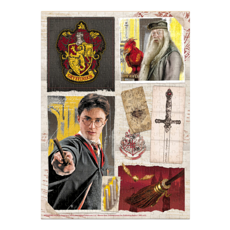 Puzzle Harry Potter „Gryffindor” Układanka Dla Dzieci I Dorosłych Magia 200493