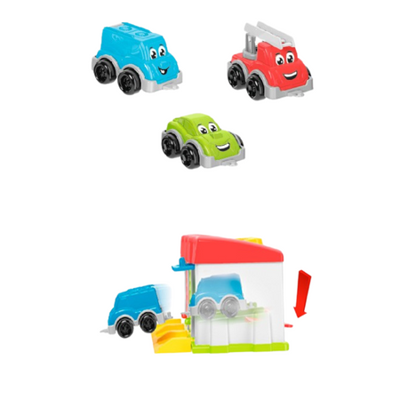 Garaż z samochodami zestaw 8416