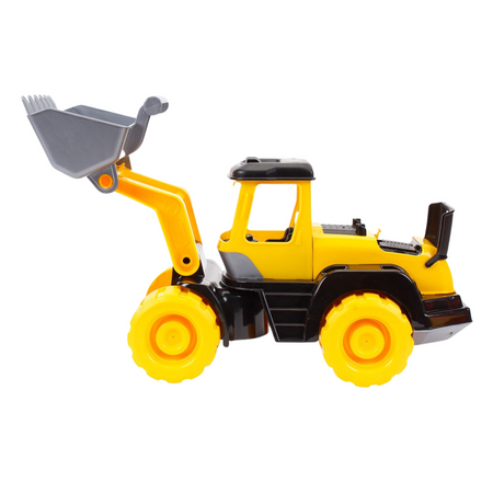 TRAKTOR POJAZD KOLOROWY DUŻE MOCNE KOŁA SOLIDNA KONSTRUKCJA BUDOWA 6887