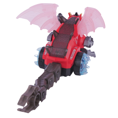 Interaktywny Dinozaur Smok Zdalnie Sterowany Na Pilot RC Efekt Świetlny