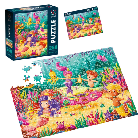 Puzzle "Koralowe Przyjęcie" Układanka Dla Dzieci Dorosłych 260 Elementów  DT200-05