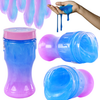 Glutek Rozciągliwy Zapachowy Dwukolorowy Antystresowy Masa Slime 400ml 80144