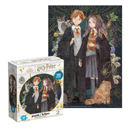 Puzzle "Harry Potter - Hermiona I Ron" Układanka 300 Elementów Czarodzieje 200499