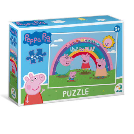 PUZZLE 30 ELEMENTÓW ŚWINKA PEPPA UROCZA UKŁADANKA DLA MALUCHÓW PEPPA PIG