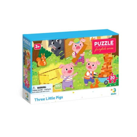 Puzzle DODO   "Trzy małe świnki"