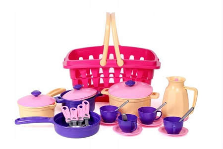 Zestaw kuchenny w koszyku 4449