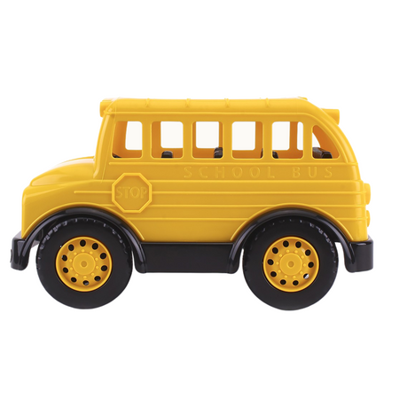 AUTOBUS SZKOLNY ŻÓŁTY POJAZD REALISTYCZNE ELEMENTY OTWARTA KLAPA SZKOŁA 7136