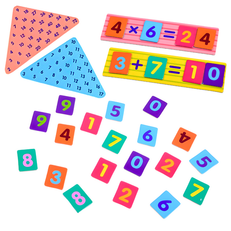 Matematyczny Dinozaur Nauka Dodawania Mnożenia Matematyki Układanka Klocki