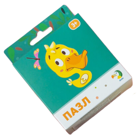 Puzzle "Kaczka" 16 Elementów Układanka Edukacyjna Dla Dzieci Zestaw