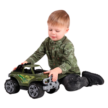 TERENOWY POJAZD WOJSKOWY SAMOCHÓD MORO TERENÓWKA SUV DUŻE KOŁA WOJSKO 5019