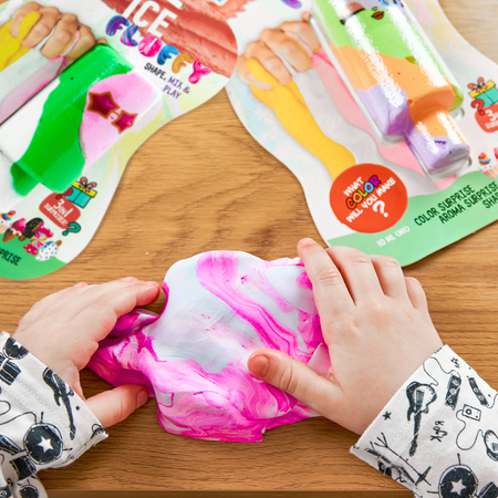 Lody Slime Z Niespodzianką 3w1 Miękka Pianka Różne Kolory I Zapachy 110ml 80126