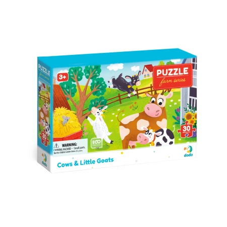 Puzzle DODO   "Krowy i kozy"