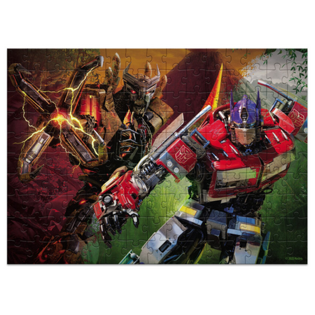 PUZZLE SOFT TOUCH TRANSFORMERS 150 ELEMENTÓW DO UŁOŻENIA DLA DZIECI