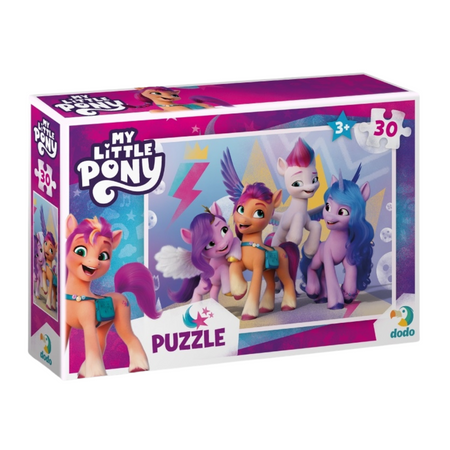 PUZZLE "MY LITTLE PONY" 30 ELEMENTÓW KOLOROWEJ UKŁADANKI DLA NAJMŁODSZYCH