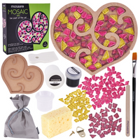 Zestaw Kreatywny Mozaika W Kształcie Serca Do Zawieszenia Mega Akcesoria MA2005
