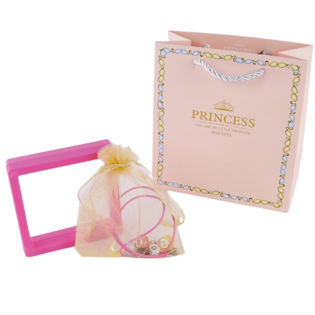 Zestaw Do Tworzenia Naszyjnika Koraliki Rzemyk Charms Pudełko Torebka DIY