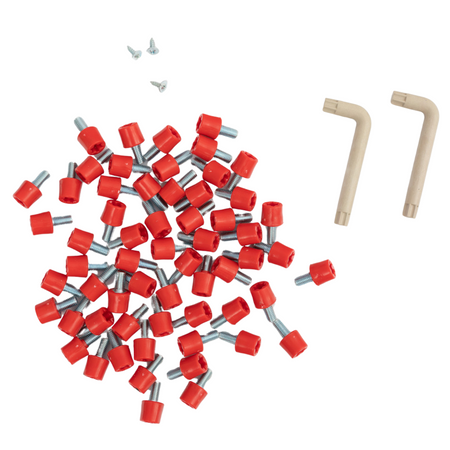 Duża Zjeżdżalnia z tunelem XXL czerwono/zólta 01470/3