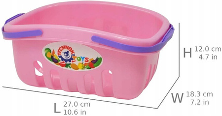 Koszyk zestaw owoców i warzyw 5354