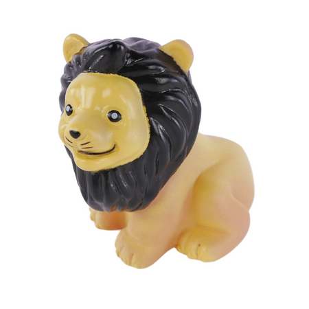 Zestaw Zwierząt Krokodyl Hipopotam Lew Dzikie Zwierzęta Drzewko